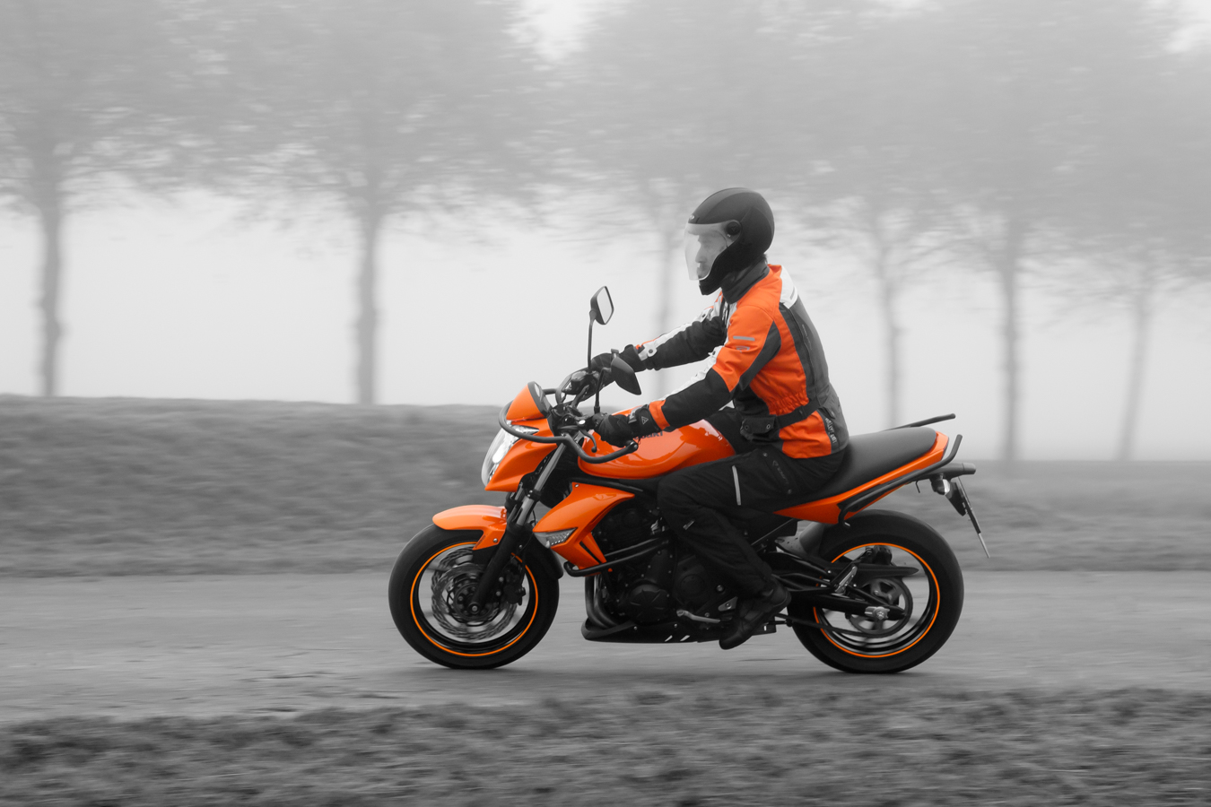 Verkeersdeelneming Motorrijschool Opweg Winsum